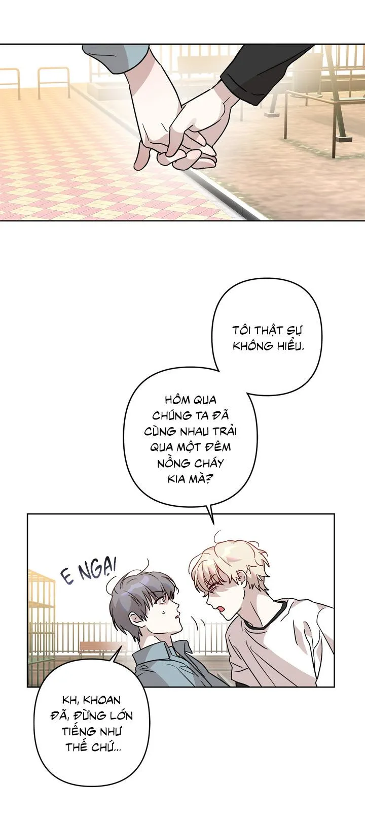 XIN HÃY CHỐNG LƯNG CHO TÔI Chapter 3 Trang 34