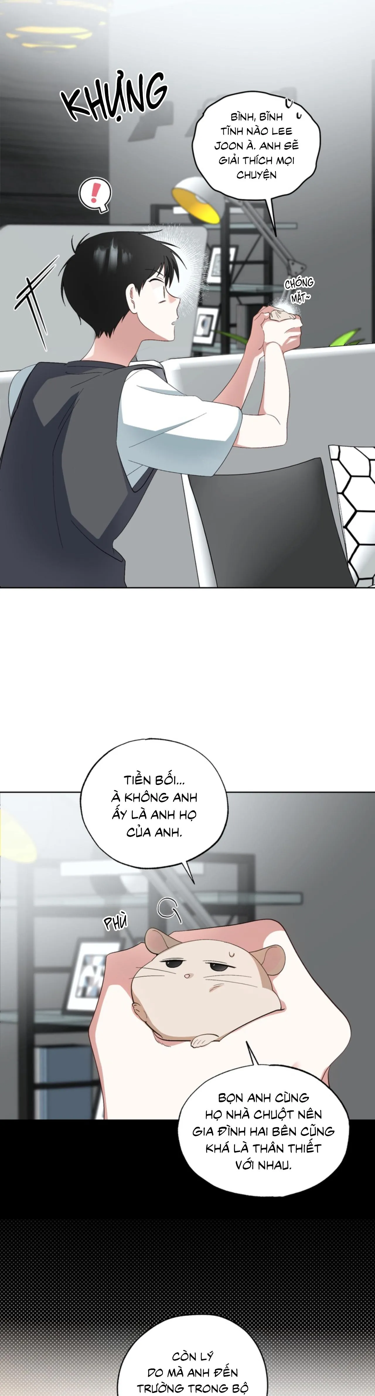 XIN HÃY YÊU THƯƠNG DÙ TÔI LÀ CHUỘT Chapter 3 Trang 4