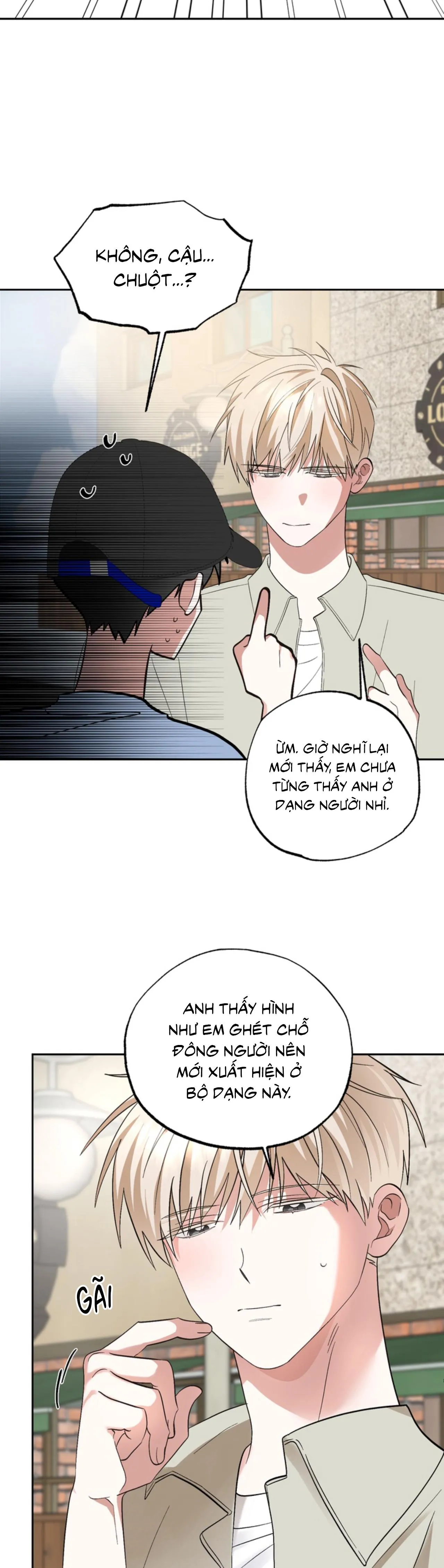 XIN HÃY YÊU THƯƠNG DÙ TÔI LÀ CHUỘT Chapter 5 Trang 22