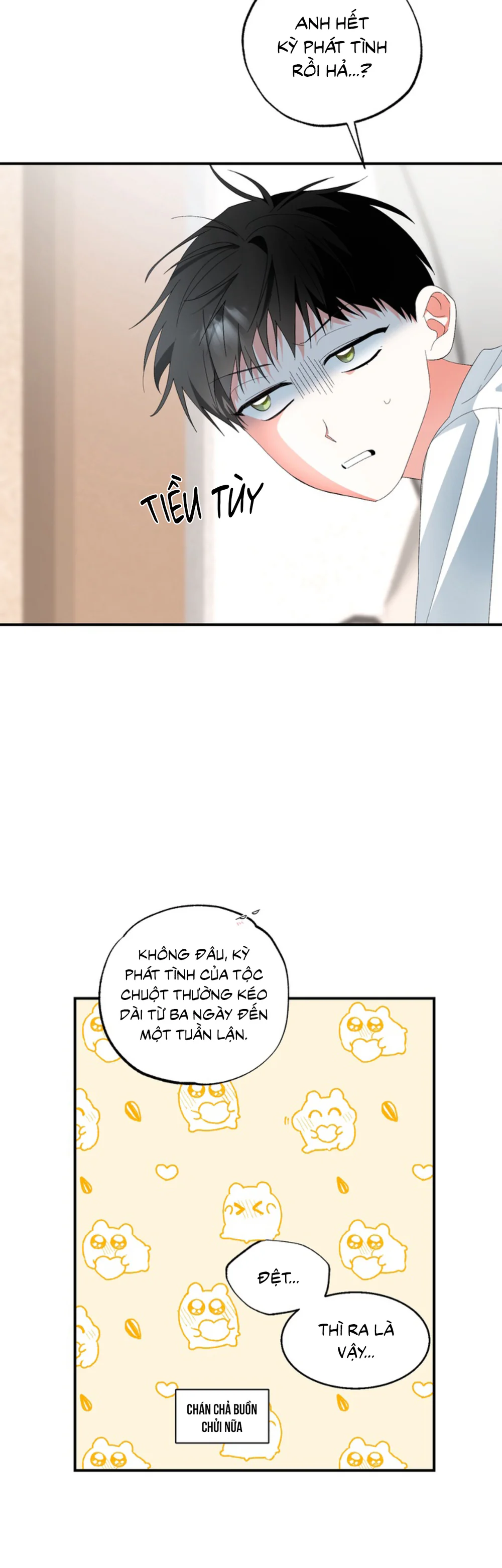 XIN HÃY YÊU THƯƠNG DÙ TÔI LÀ CHUỘT Chapter 13 Trang 10
