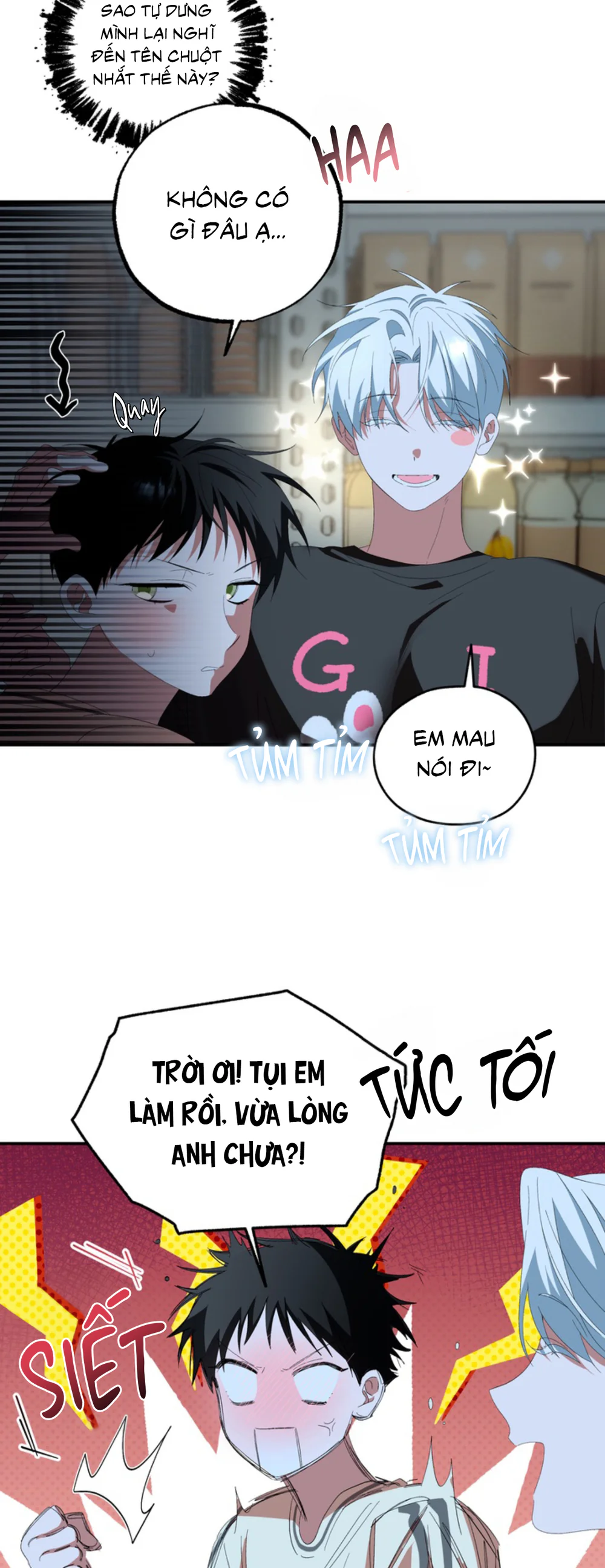 XIN HÃY YÊU THƯƠNG DÙ TÔI LÀ CHUỘT Chapter 15 Trang 41