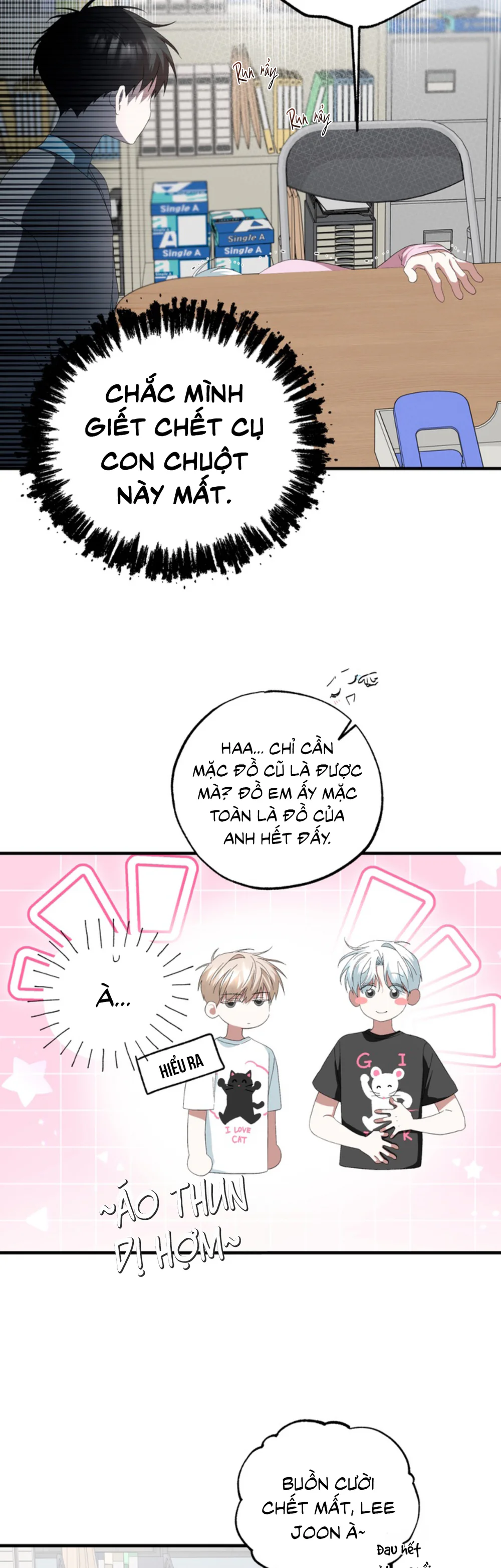 XIN HÃY YÊU THƯƠNG DÙ TÔI LÀ CHUỘT Chapter 20 Trang 43