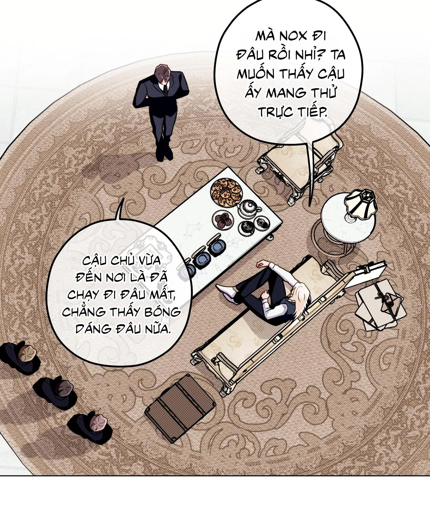 Xuyên Thành Bá Tước Omega Chapter 12 Trang 22