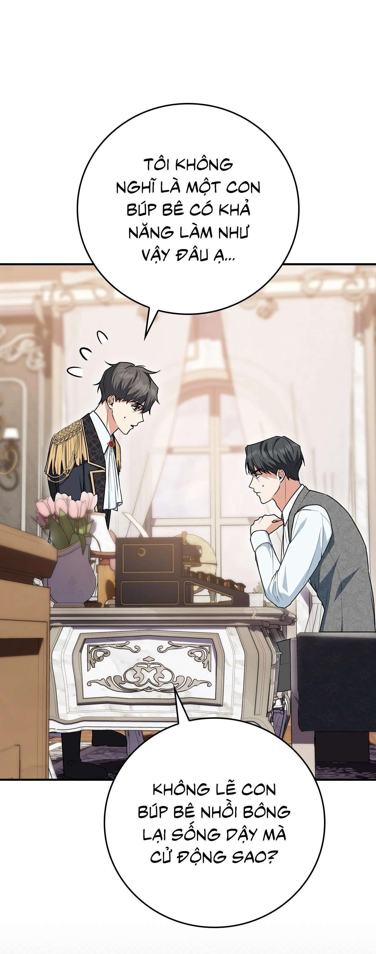 Xuyên thành cục bông của tên cuồng công Chapter 3 Trang 43