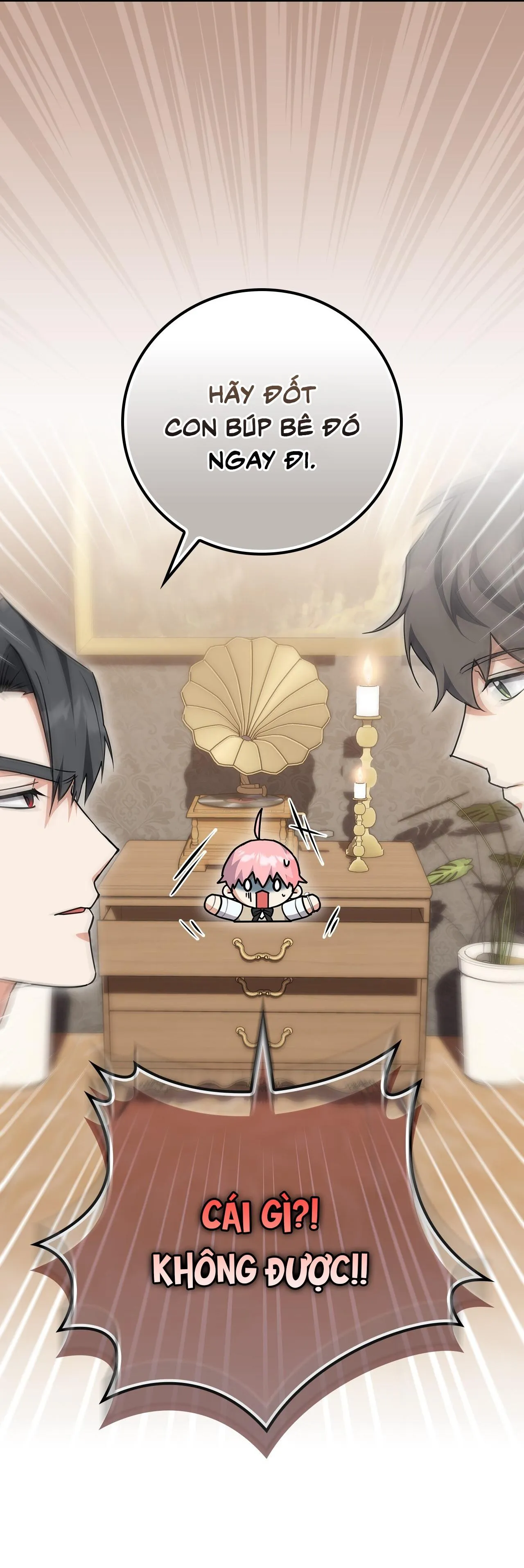 Xuyên thành cục bông của tên cuồng công Chapter 3 Trang 46