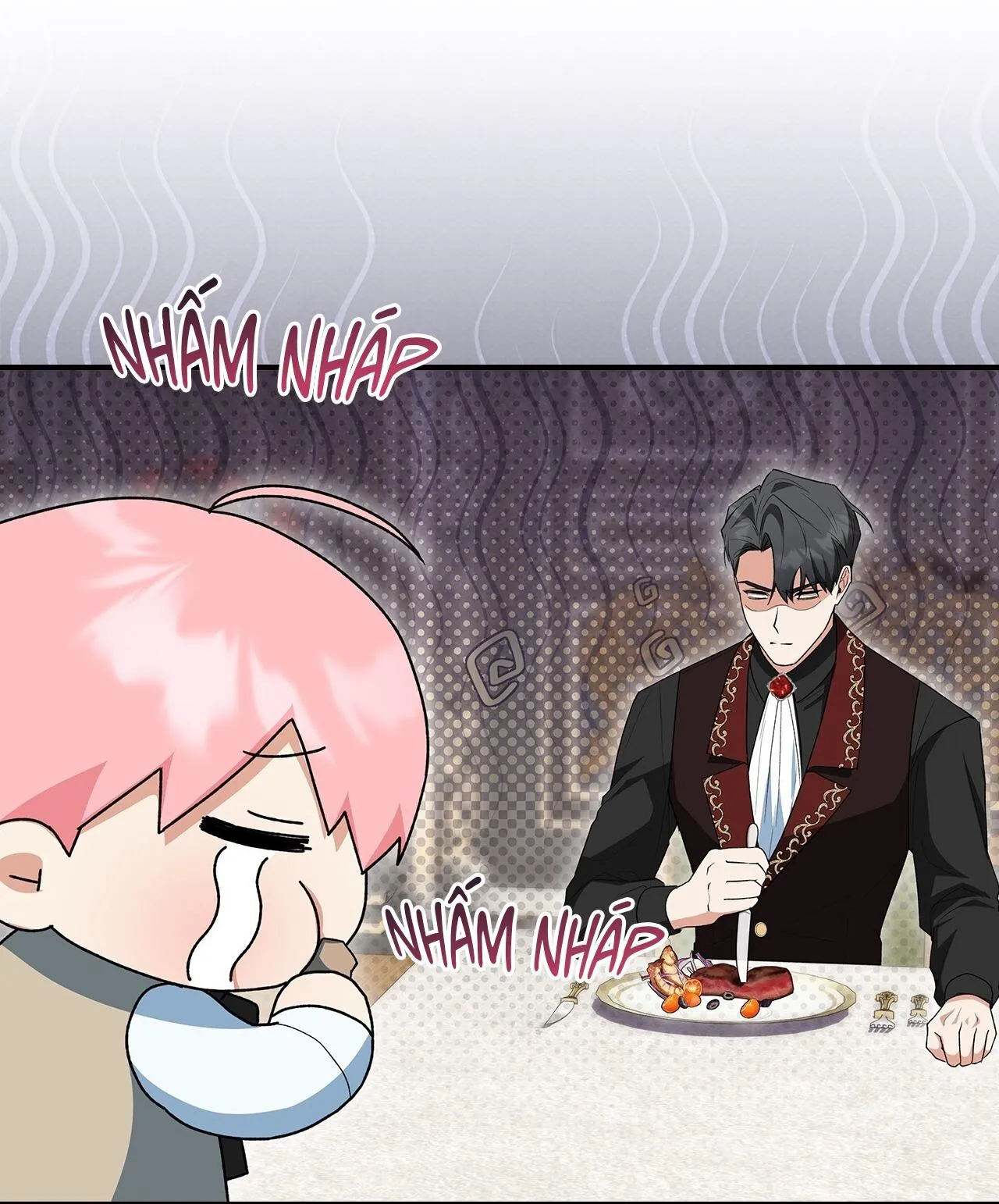 Xuyên thành cục bông của tên cuồng công Chapter 6 Trang 39
