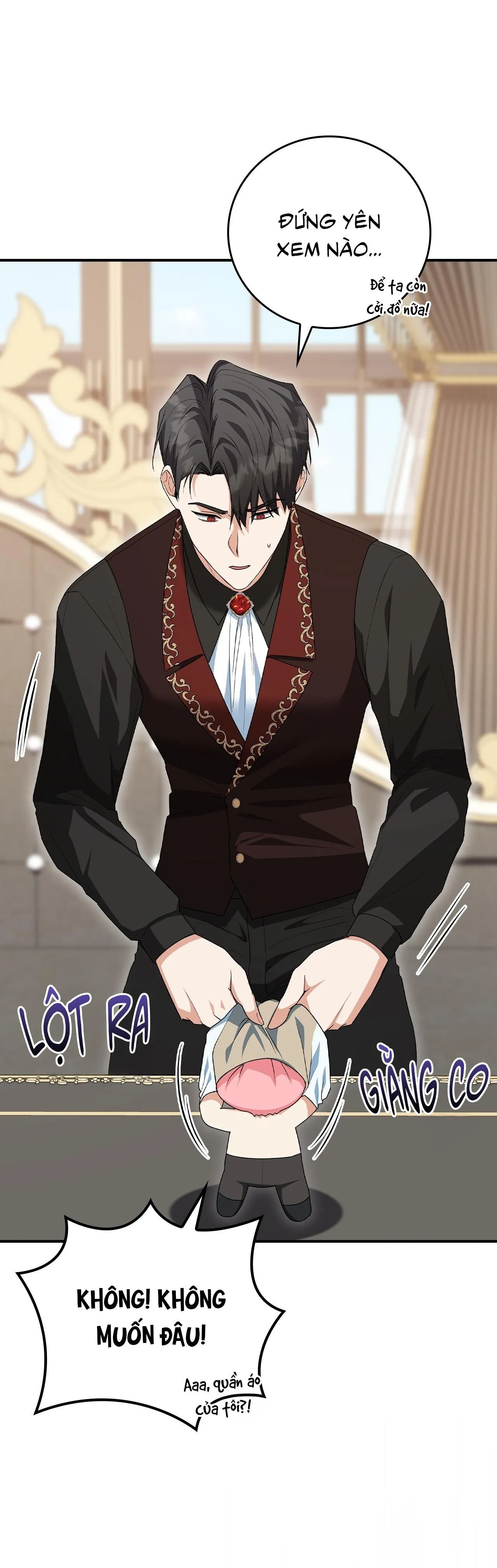 Xuyên thành cục bông của tên cuồng công Chapter 7 Trang 41