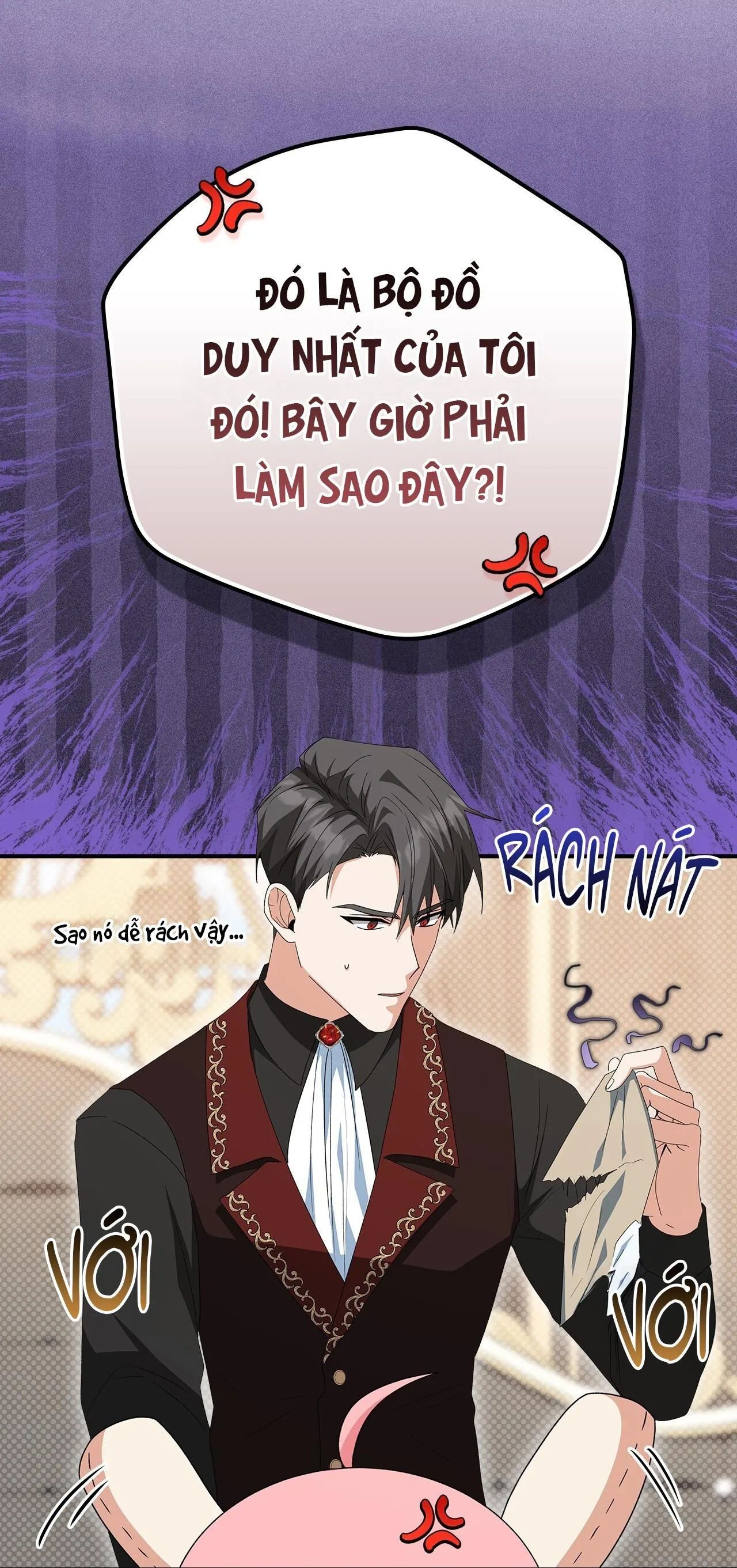 Xuyên thành cục bông của tên cuồng công Chapter 7 Trang 44