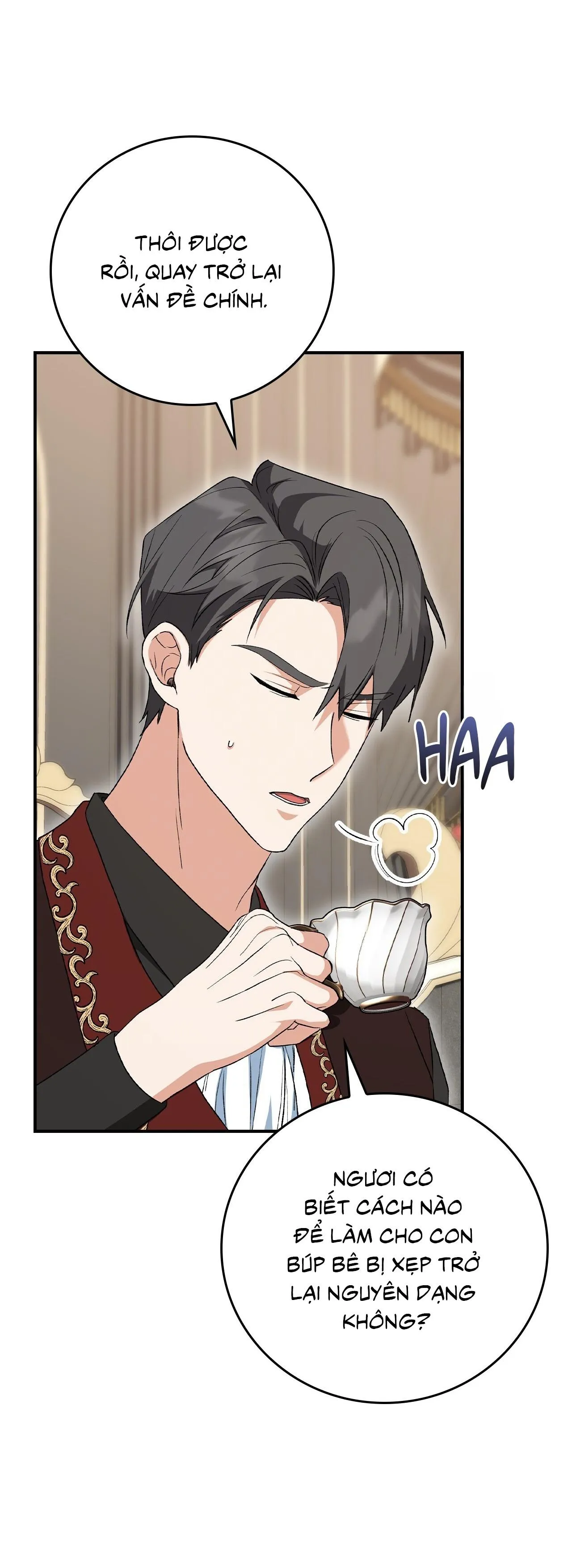 Xuyên thành cục bông của tên cuồng công Chapter 8 Trang 39