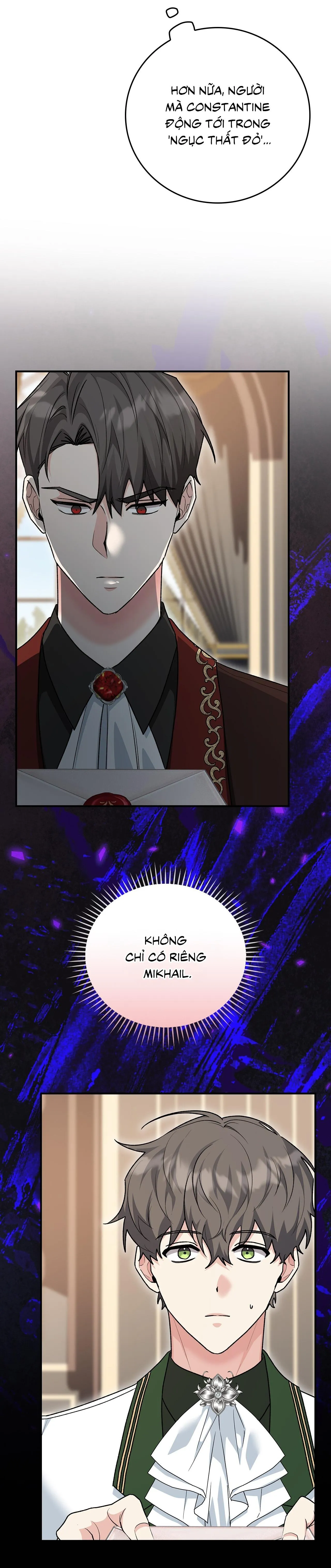Xuyên thành cục bông của tên cuồng công Chapter 10 Trang 9