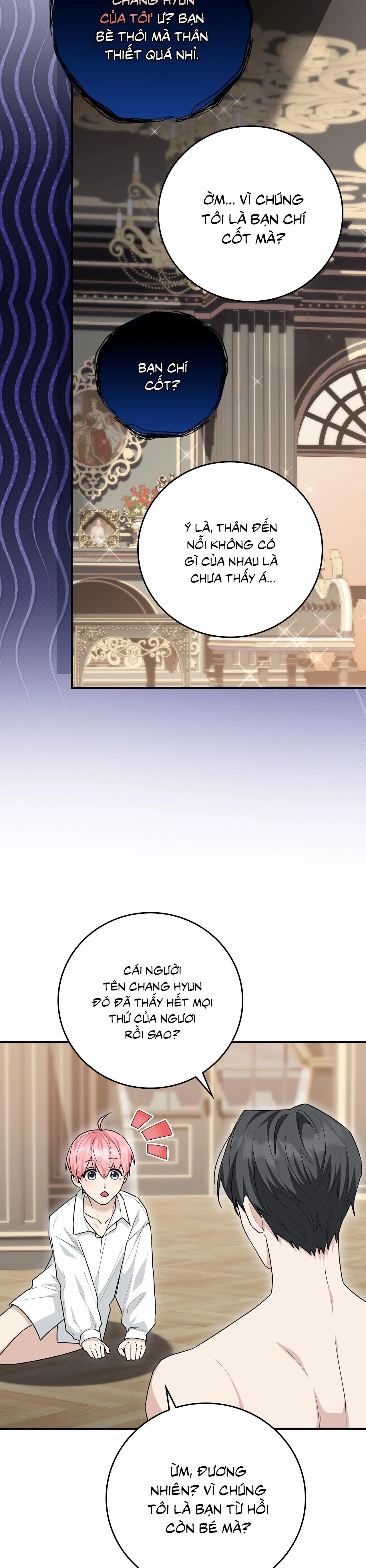 Xuyên thành cục bông của tên cuồng công Chapter 16 Trang 23