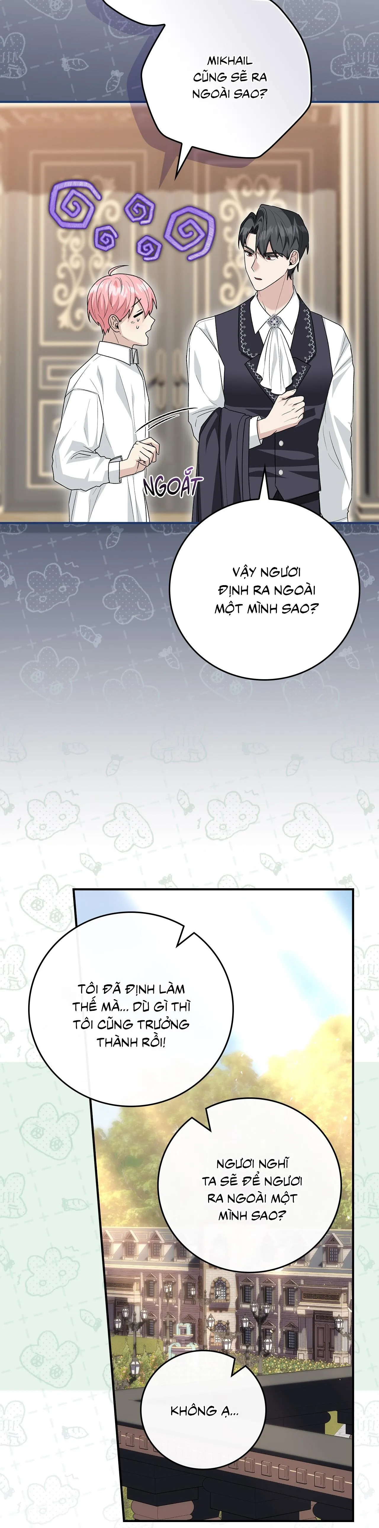 Xuyên thành cục bông của tên cuồng công Chapter 17 Trang 35