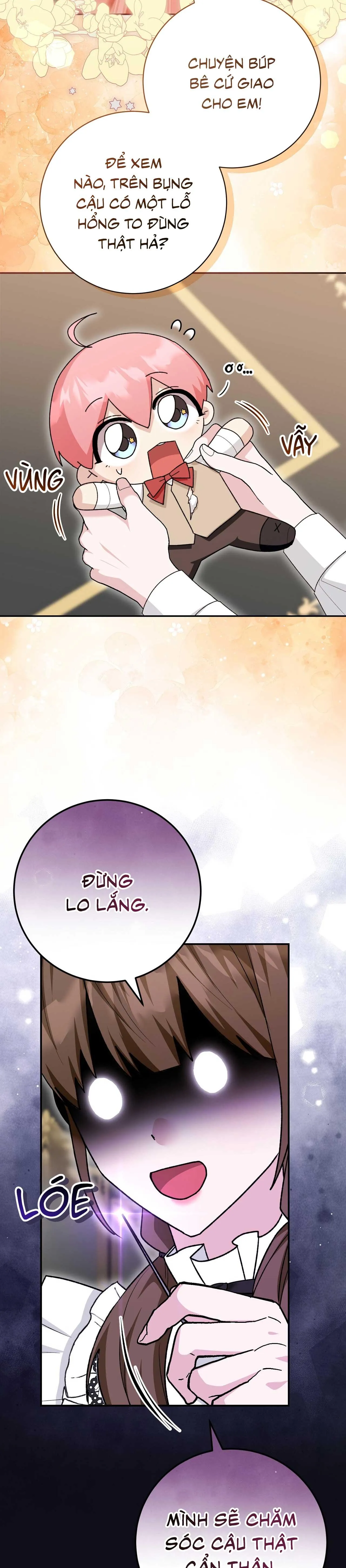 Xuyên thành cục bông của tên cuồng công Chapter 28 Trang 23