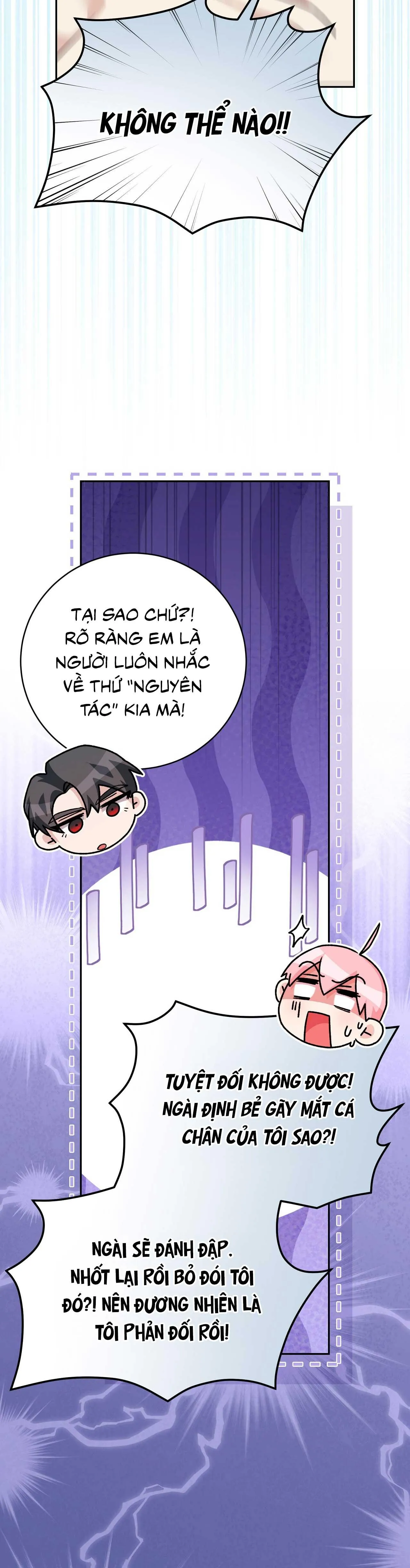 Xuyên thành cục bông của tên cuồng công Chapter 30 Trang 11