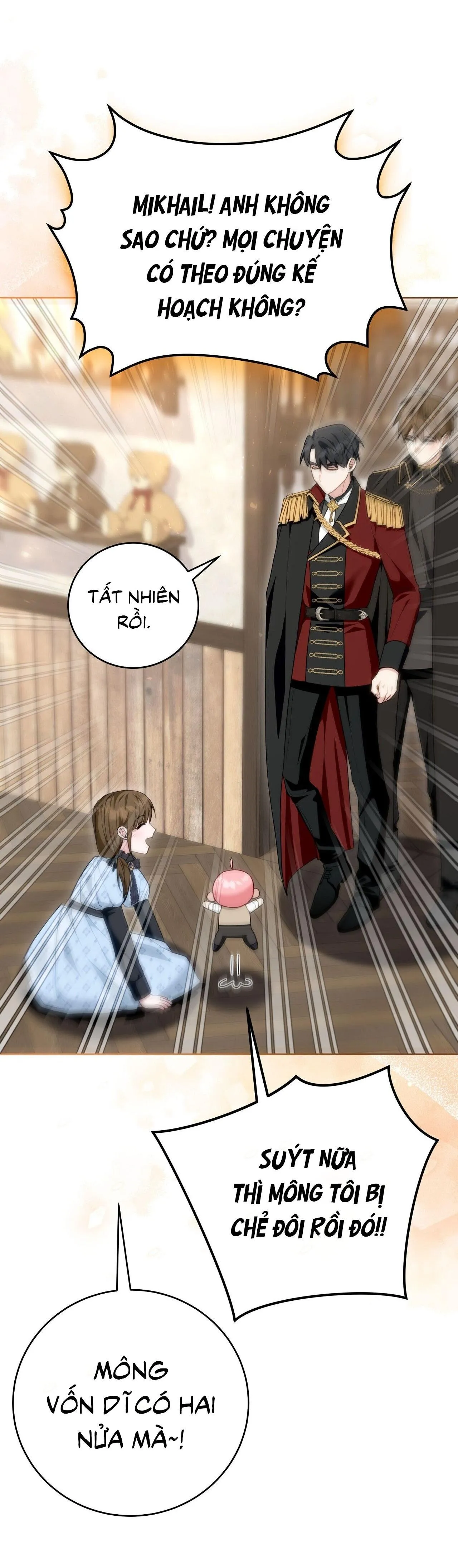 Xuyên thành cục bông của tên cuồng công Chapter 35 Trang 25