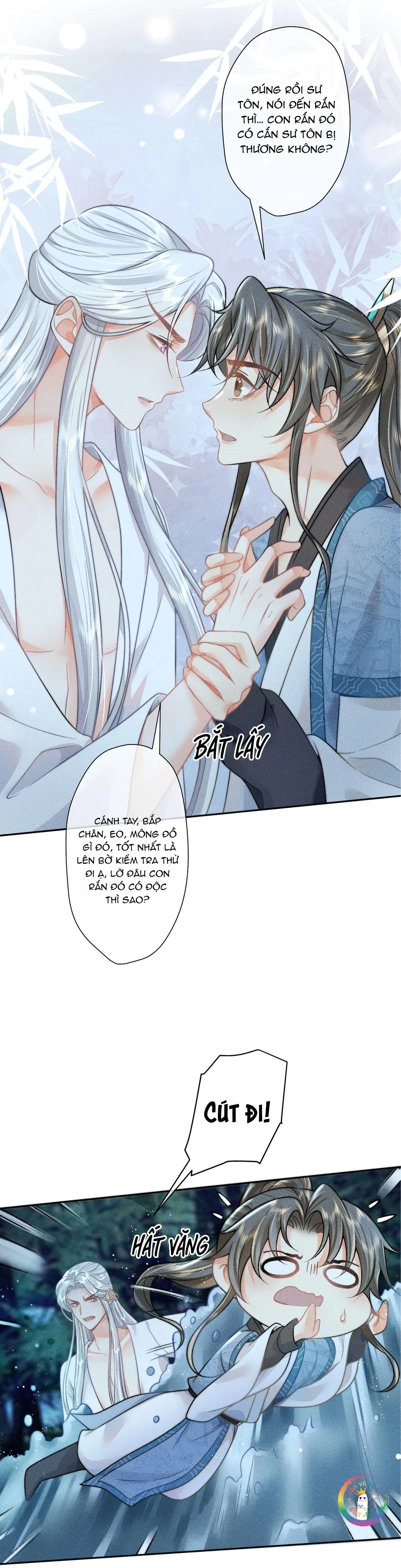 Xuyên Thành Đồ Đệ Tấu Hề Của Đoá Sen Đen Tối Chapter 8 Trang 13