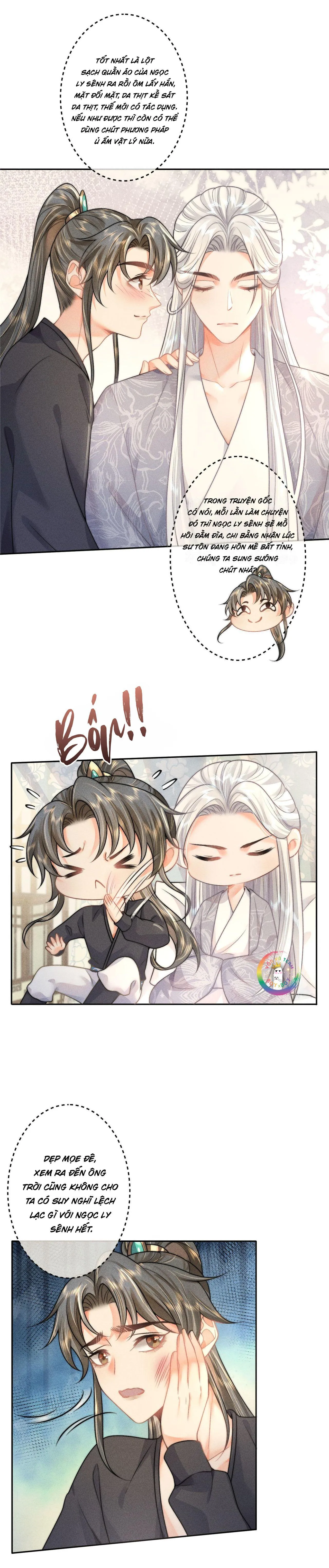 Xuyên Thành Đồ Đệ Tấu Hề Của Đoá Sen Đen Tối Chapter 10 Trang 5