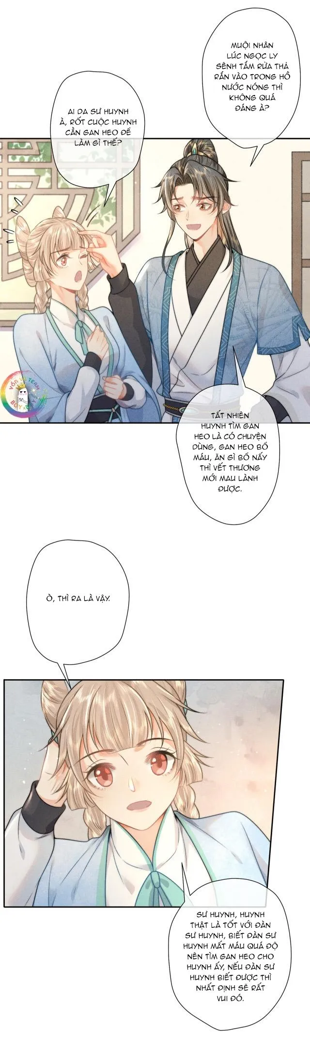 Xuyên Thành Đồ Đệ Tấu Hề Của Đoá Sen Đen Tối Chapter 12 Trang 9