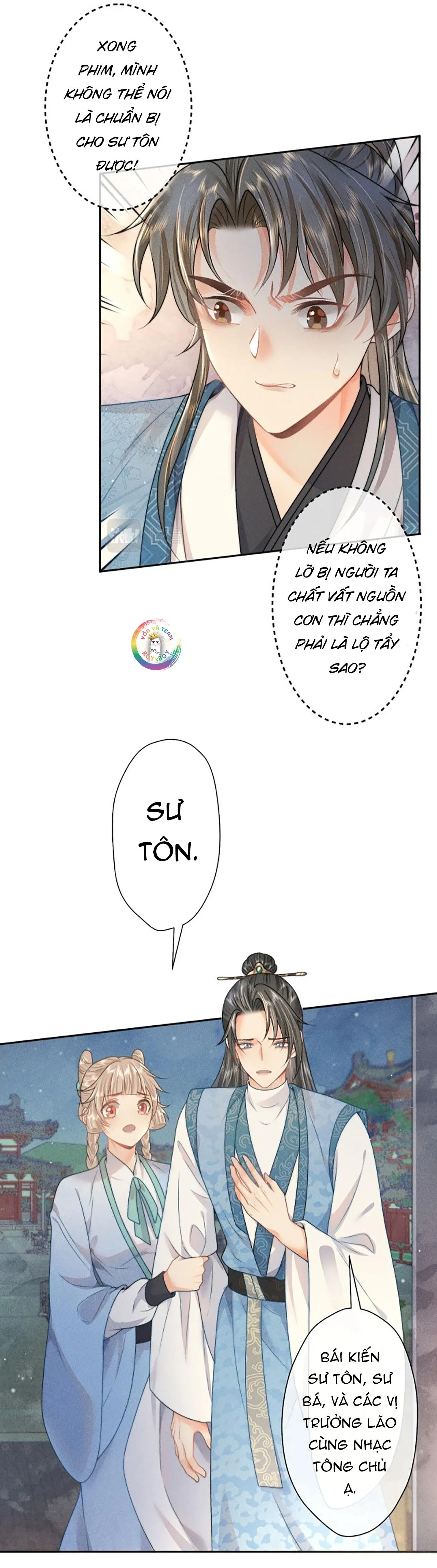 Xuyên Thành Đồ Đệ Tấu Hề Của Đoá Sen Đen Tối Chapter 14 Trang 4