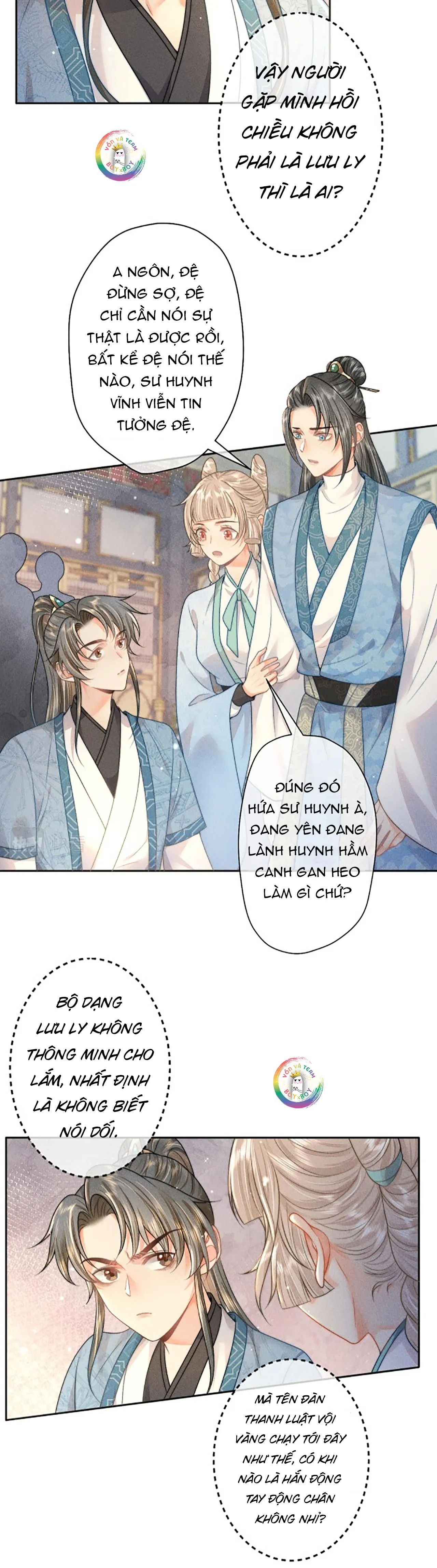 Xuyên Thành Đồ Đệ Tấu Hề Của Đoá Sen Đen Tối Chapter 14 Trang 6