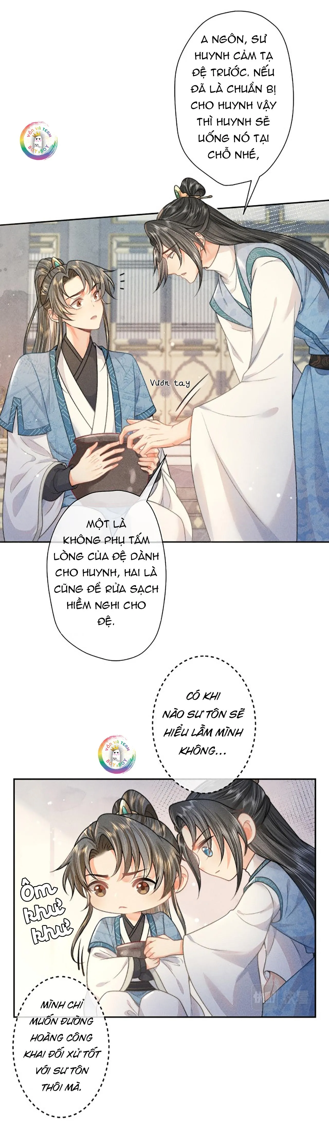 Xuyên Thành Đồ Đệ Tấu Hề Của Đoá Sen Đen Tối Chapter 14 Trang 8