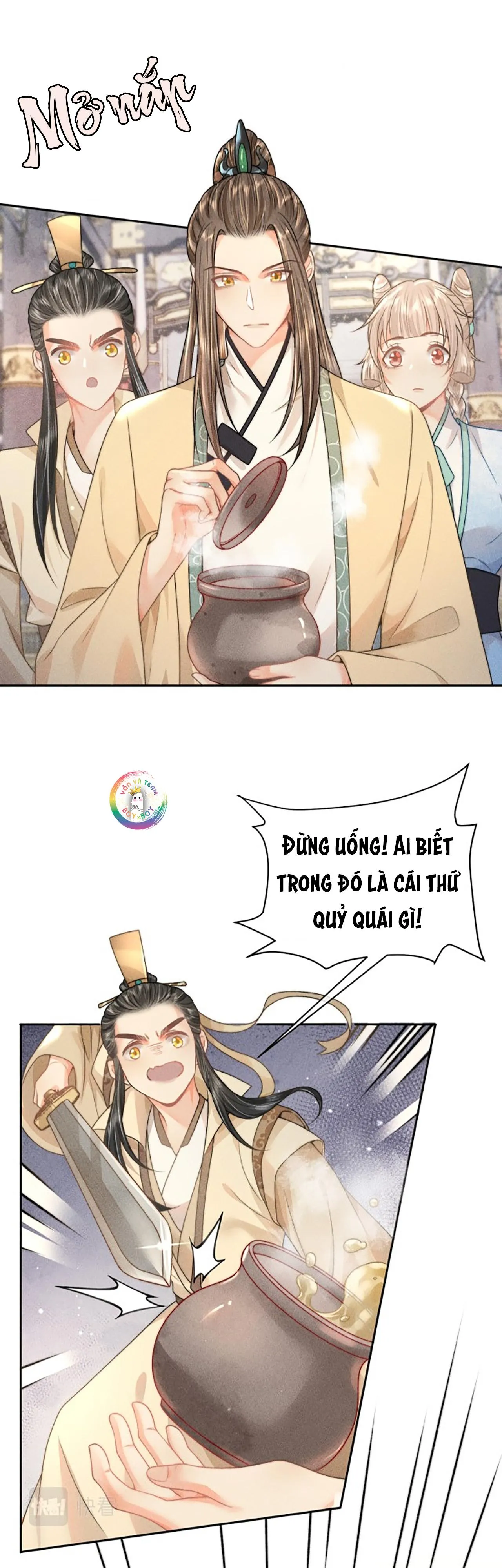 Xuyên Thành Đồ Đệ Tấu Hề Của Đoá Sen Đen Tối Chapter 14 Trang 10