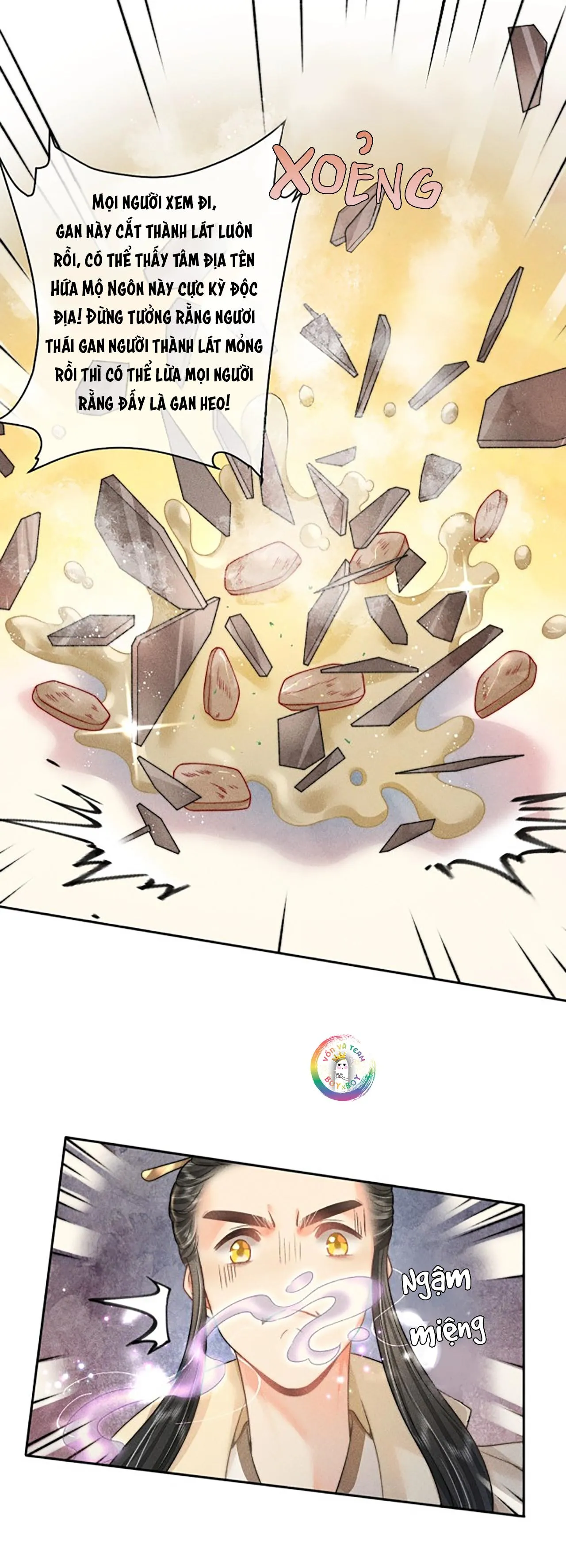 Xuyên Thành Đồ Đệ Tấu Hề Của Đoá Sen Đen Tối Chapter 14 Trang 11