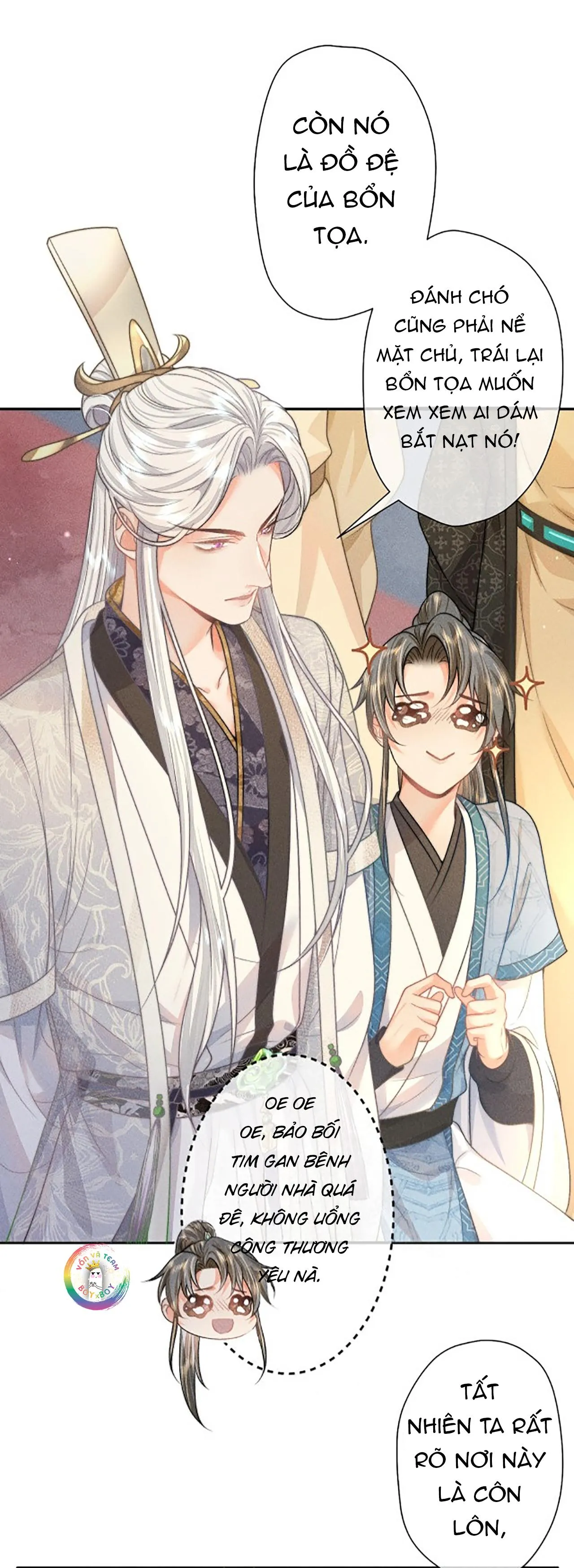 Xuyên Thành Đồ Đệ Tấu Hề Của Đoá Sen Đen Tối Chapter 14 Trang 13