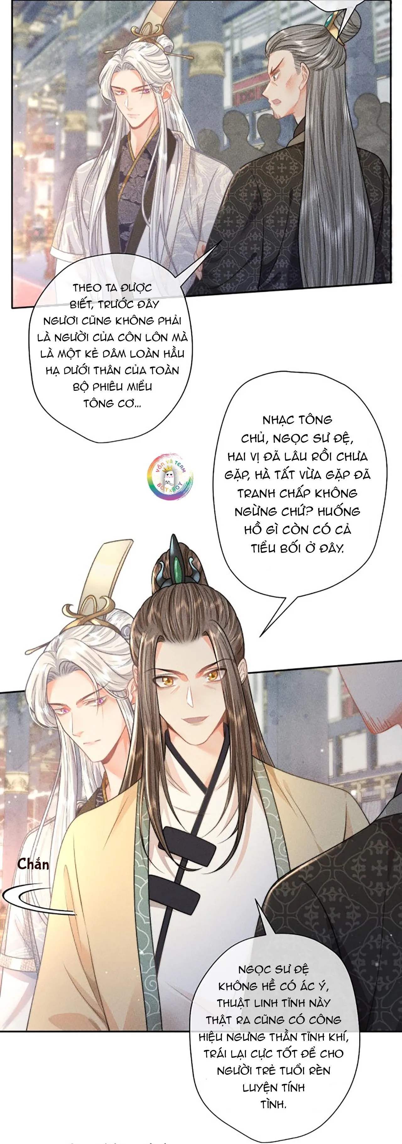 Xuyên Thành Đồ Đệ Tấu Hề Của Đoá Sen Đen Tối Chapter 14 Trang 14