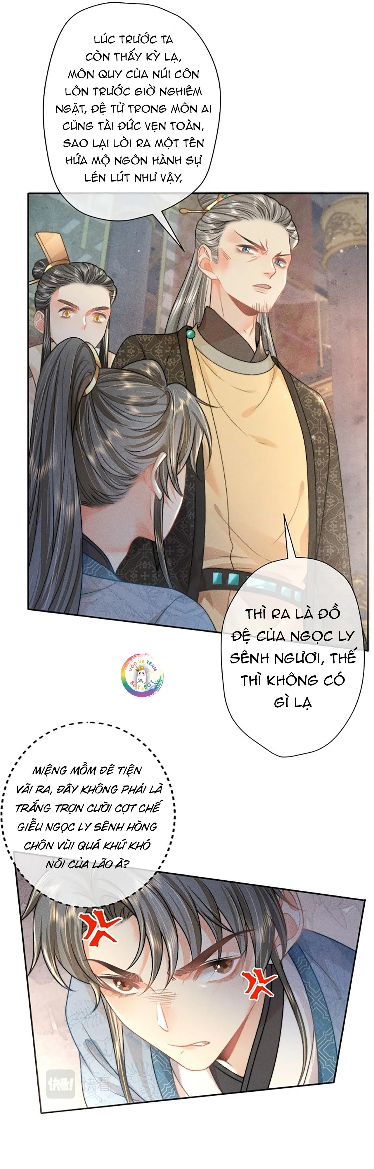 Xuyên Thành Đồ Đệ Tấu Hề Của Đoá Sen Đen Tối Chapter 14 Trang 15