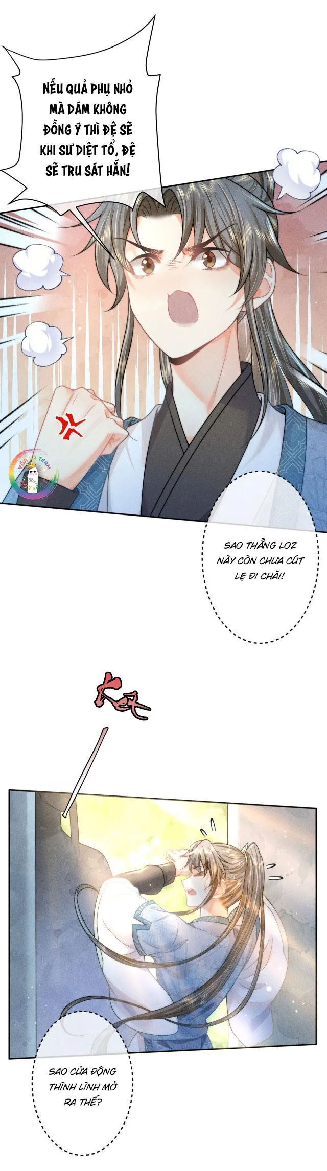 Xuyên Thành Đồ Đệ Tấu Hề Của Đoá Sen Đen Tối Chapter 16 Trang 9