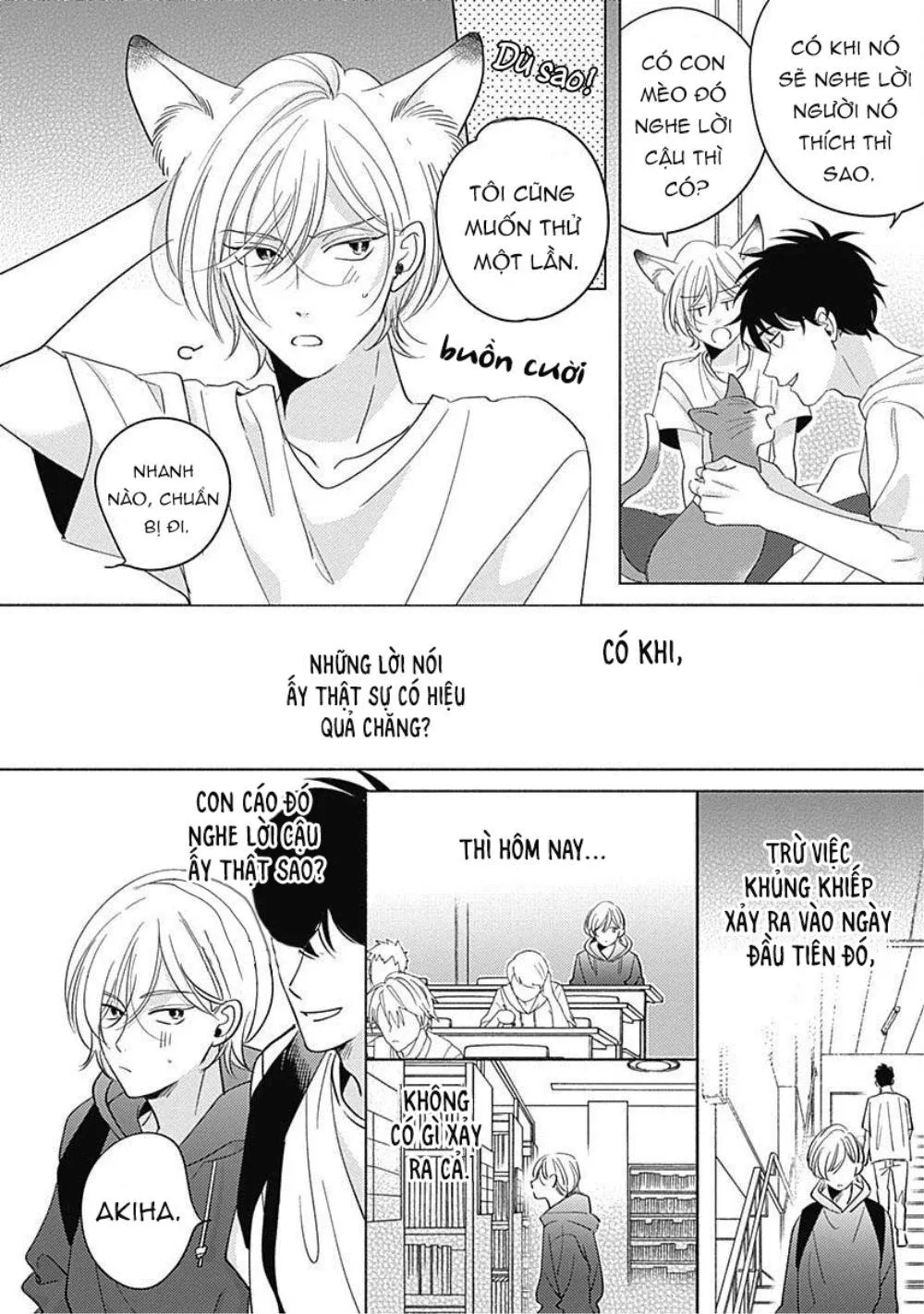 Yakimochi wa kitsuneiro (END) Chapter 3 Trang 9