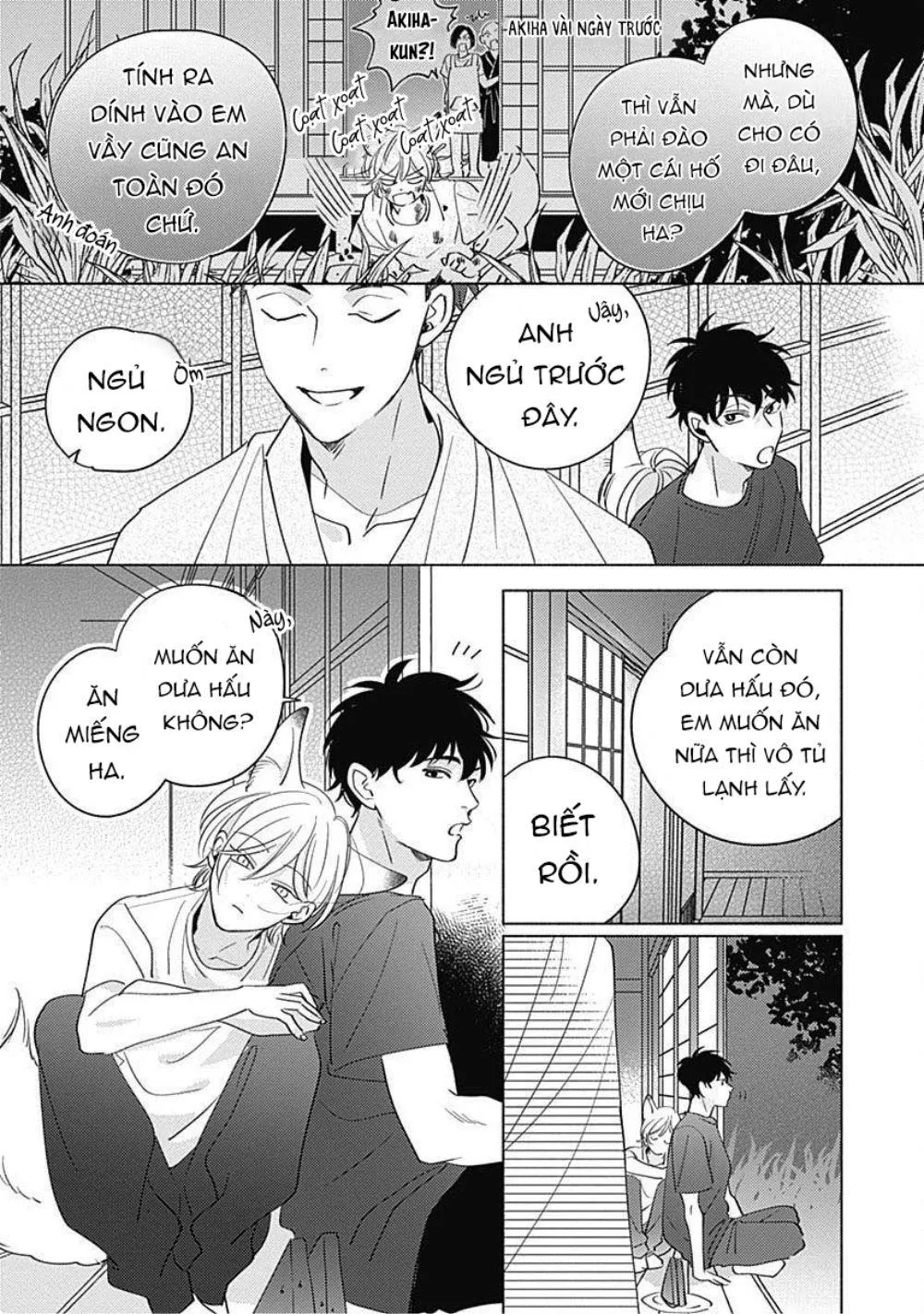 Yakimochi wa kitsuneiro (END) Chapter 3 Trang 28