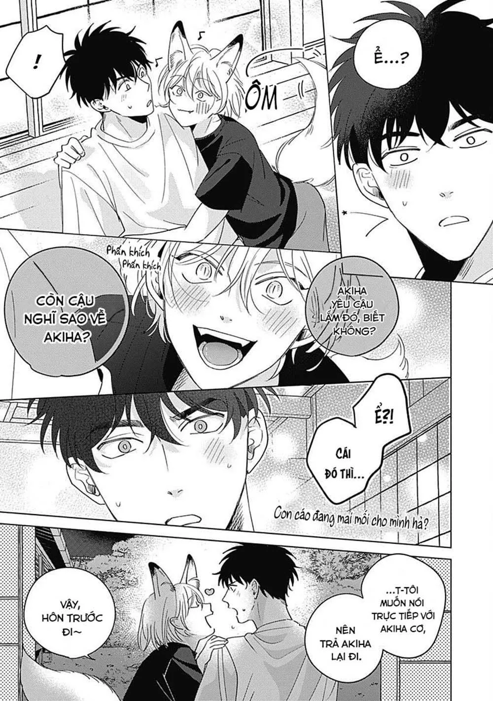 Yakimochi wa kitsuneiro (END) Chapter 5 Trang 21