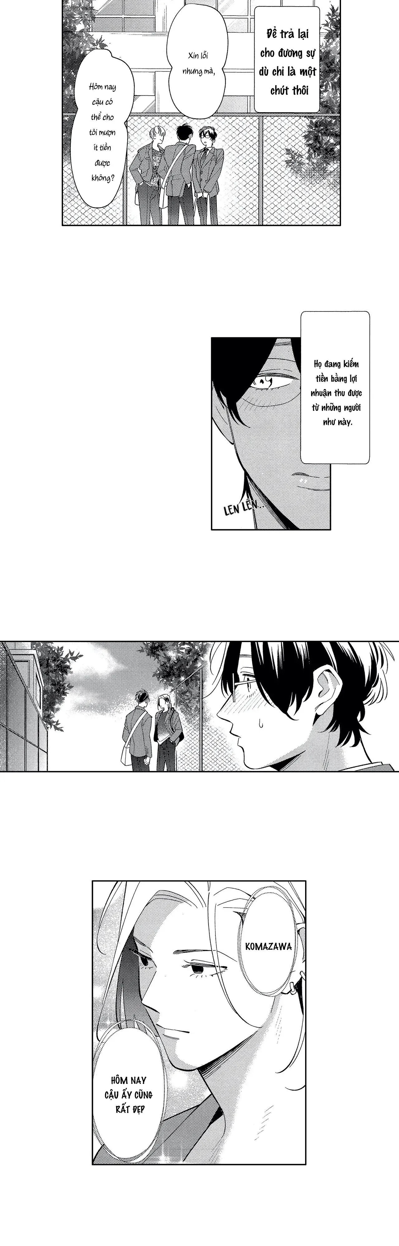 Yankee-kun muốn trở nên hư hỏng Chapter 4 Trang 9