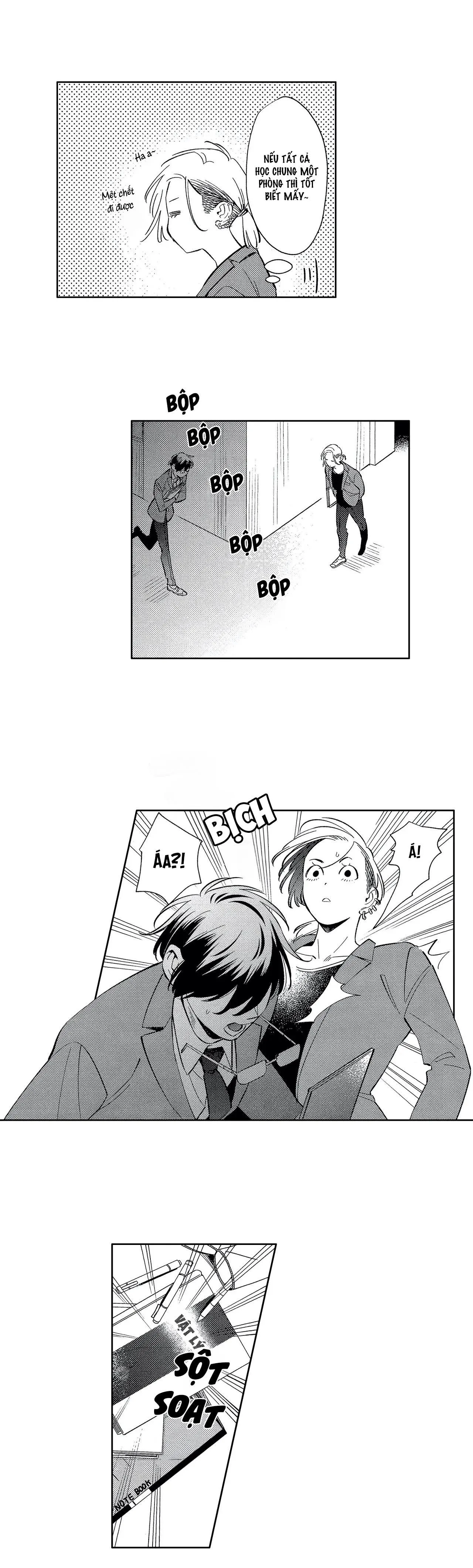 Yankee-kun muốn trở nên hư hỏng Chapter 1 Trang 9