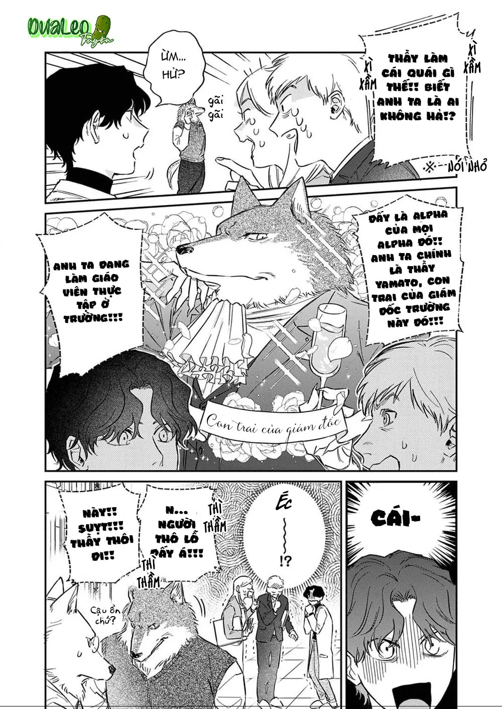 YÊU ĐƯƠNG CÙNG CHÀNG SÓI Chapter 2 Trang 10