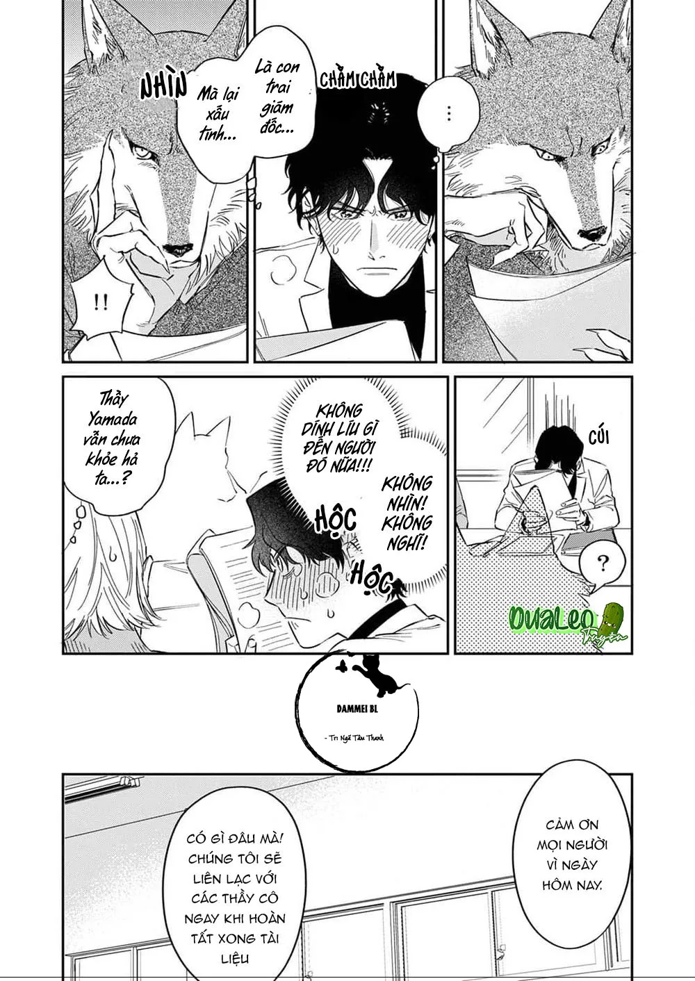 YÊU ĐƯƠNG CÙNG CHÀNG SÓI Chapter 2 Trang 12