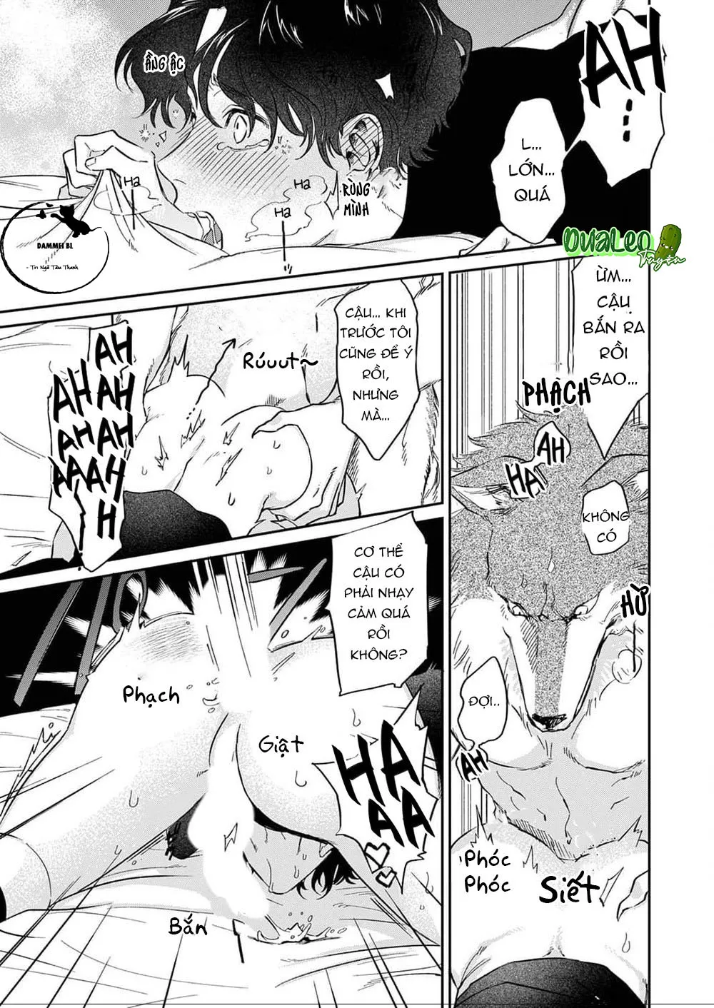 YÊU ĐƯƠNG CÙNG CHÀNG SÓI Chapter 2 Trang 24