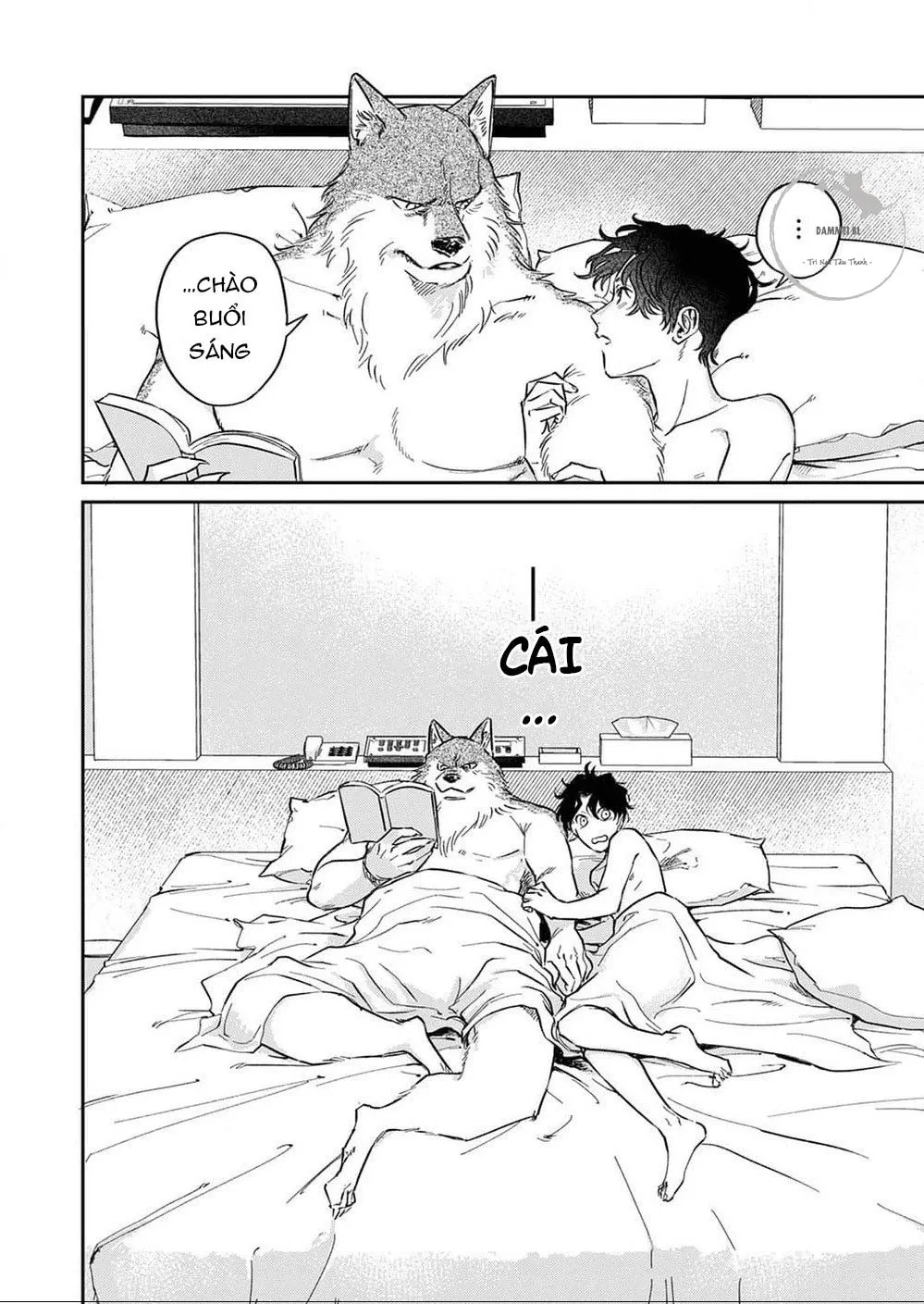 YÊU ĐƯƠNG CÙNG CHÀNG SÓI Chapter 3 Trang 6