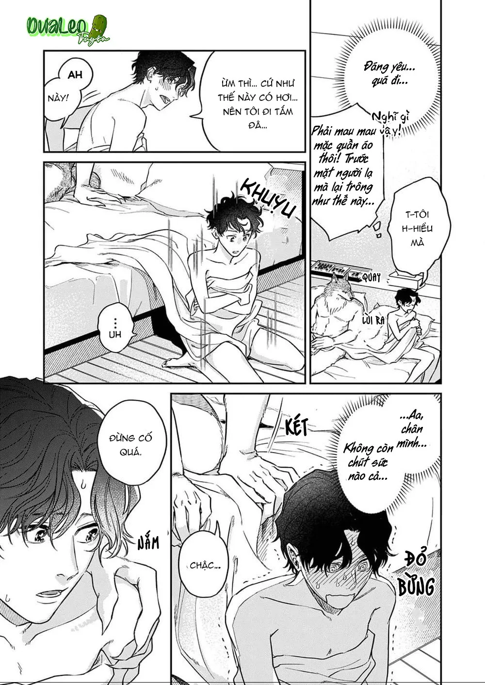 YÊU ĐƯƠNG CÙNG CHÀNG SÓI Chapter 3 Trang 9