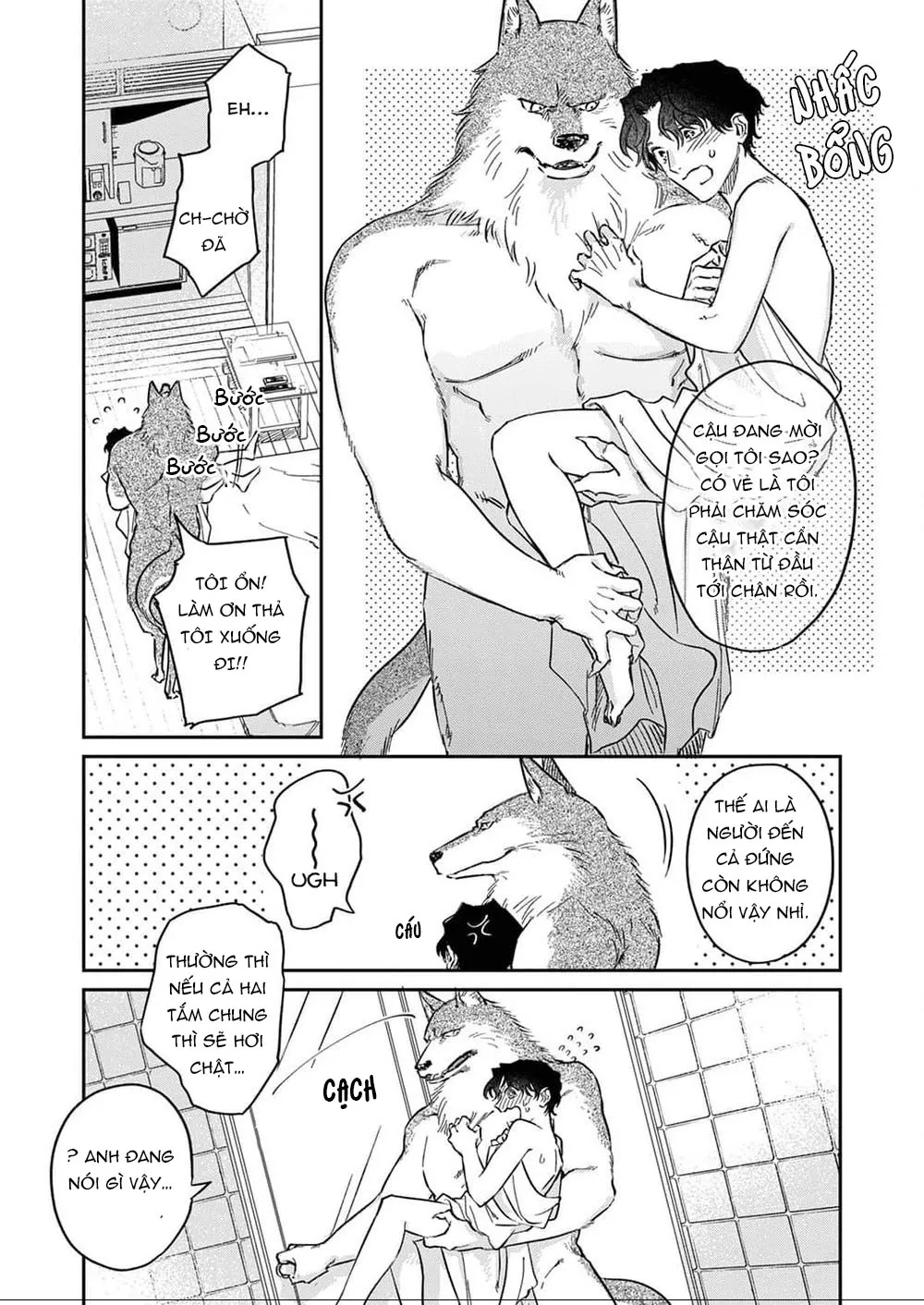 YÊU ĐƯƠNG CÙNG CHÀNG SÓI Chapter 3 Trang 10