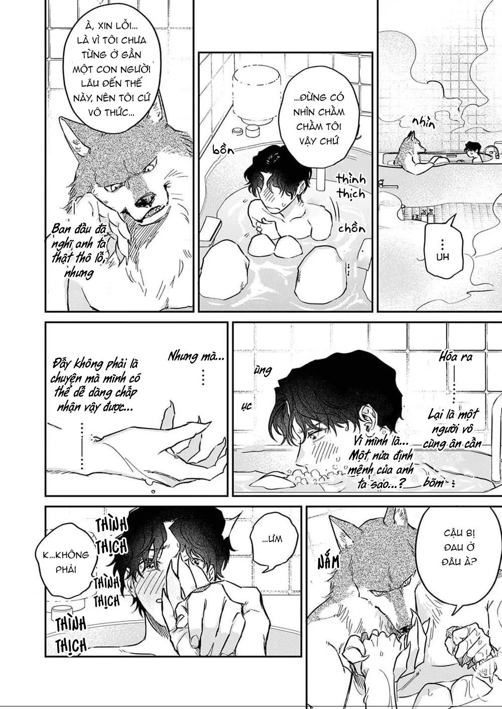 YÊU ĐƯƠNG CÙNG CHÀNG SÓI Chapter 3 Trang 12