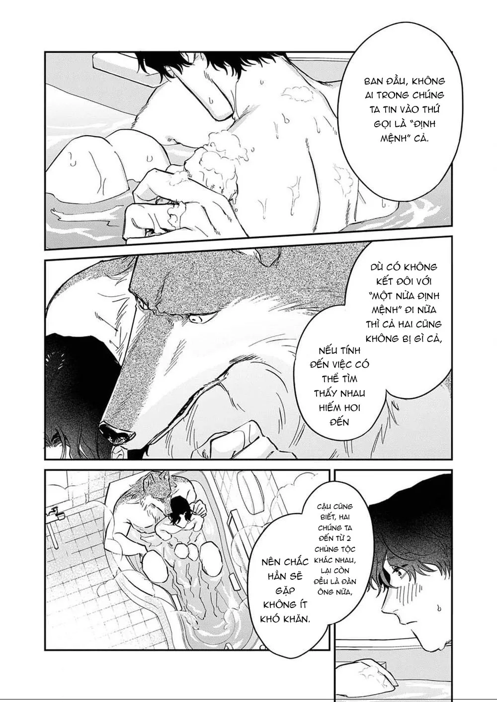 YÊU ĐƯƠNG CÙNG CHÀNG SÓI Chapter 3 Trang 17