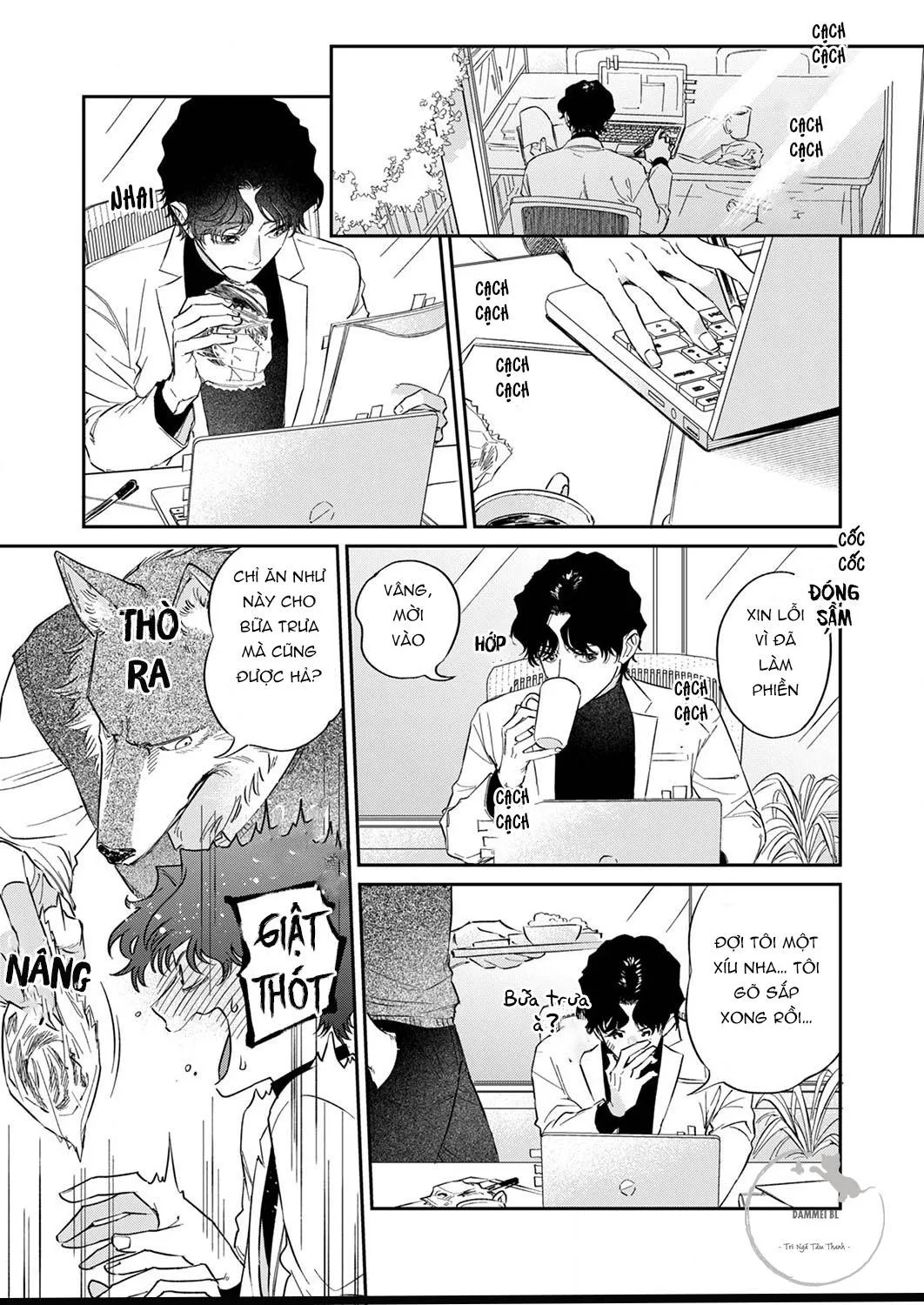 YÊU ĐƯƠNG CÙNG CHÀNG SÓI Chapter 4 Trang 5