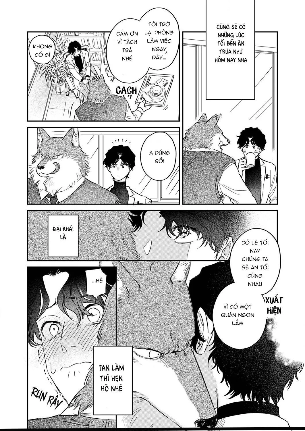 YÊU ĐƯƠNG CÙNG CHÀNG SÓI Chapter 4 Trang 7