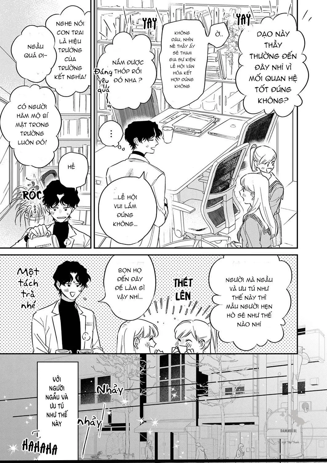 YÊU ĐƯƠNG CÙNG CHÀNG SÓI Chapter 4 Trang 9