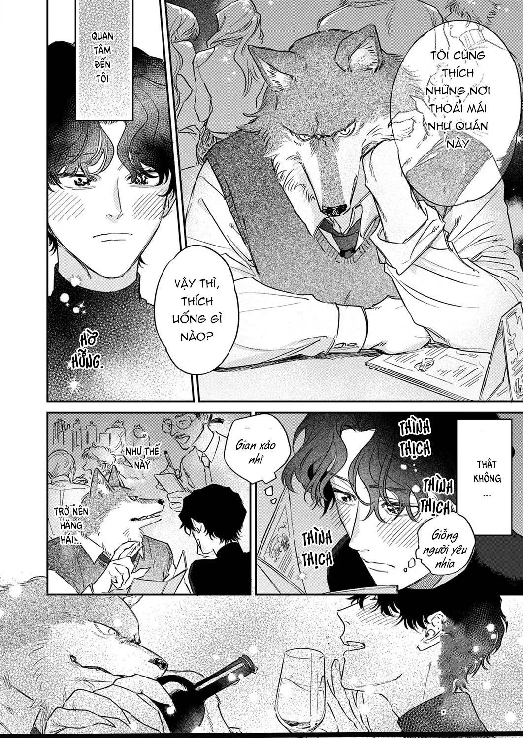 YÊU ĐƯƠNG CÙNG CHÀNG SÓI Chapter 4 Trang 12