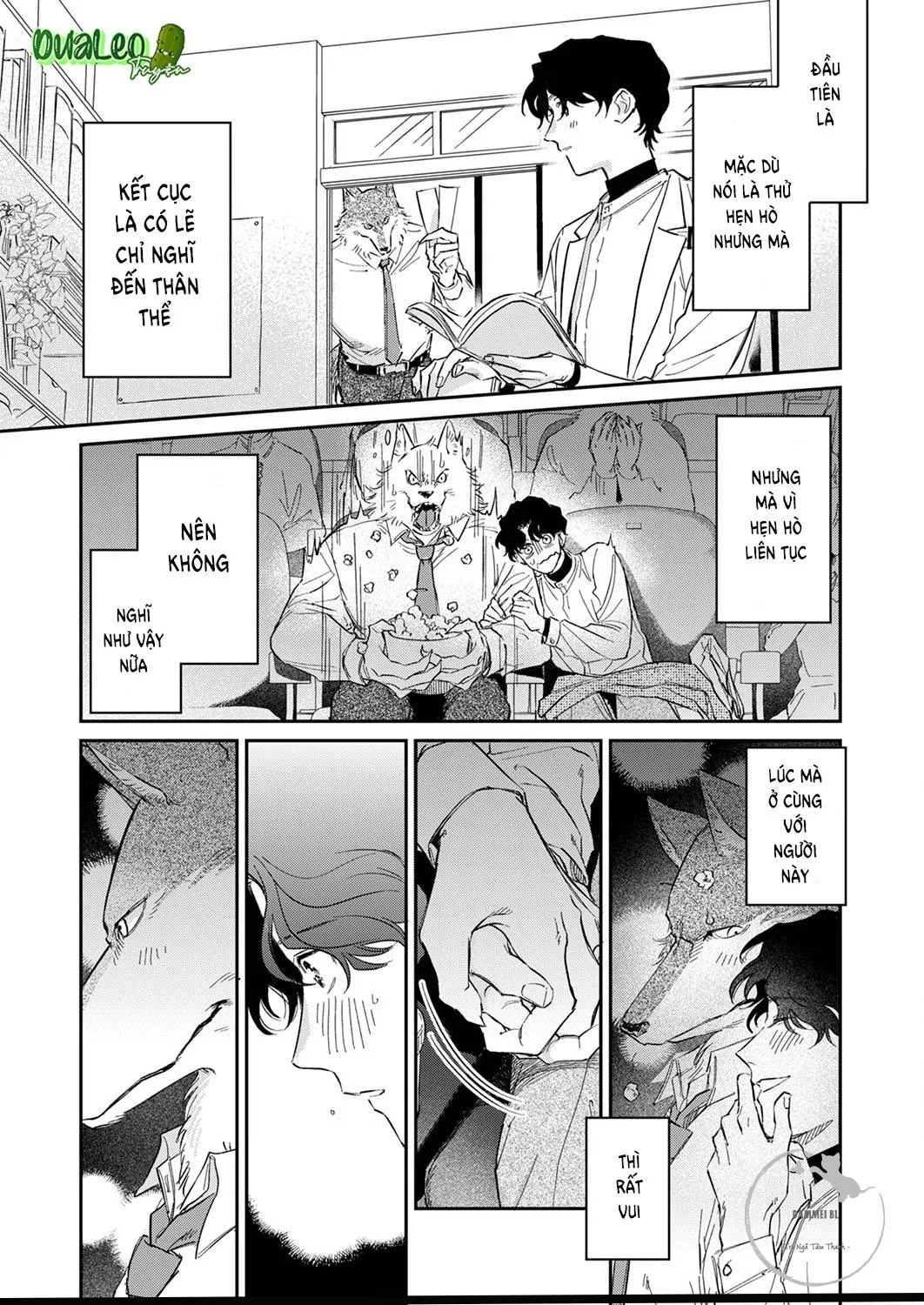 YÊU ĐƯƠNG CÙNG CHÀNG SÓI Chapter 4 Trang 13