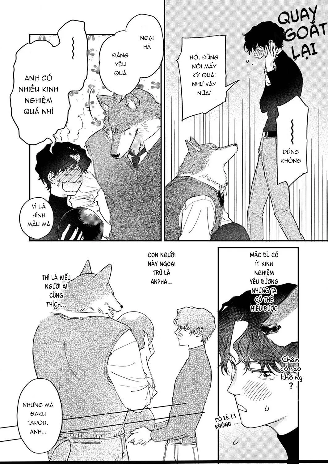 YÊU ĐƯƠNG CÙNG CHÀNG SÓI Chapter 4 Trang 16